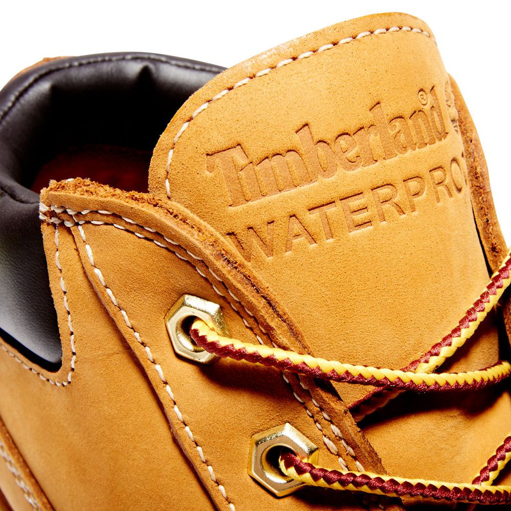 Timberland Mens Snow Boots Classic Oxford Waterproof - Brown - India ME7534082